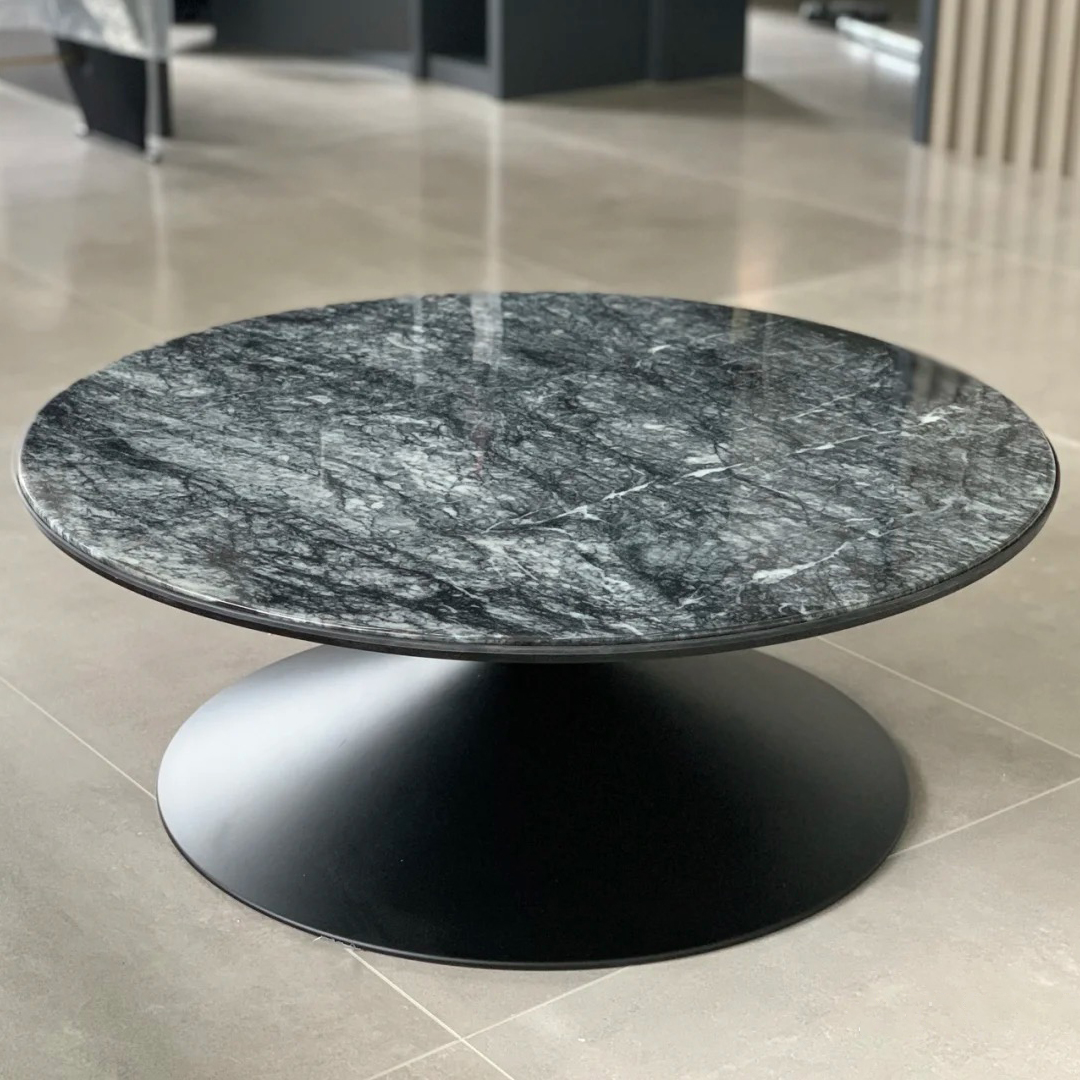 Moonlake Marble and Steel Coffee Table | Living in Design